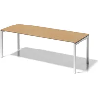 BISLEY Cito Schreibtisch, 740 mm höhenfixes U-Gestell, Metall, Bc396