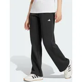 adidas Essentials Small Logo Feel Cozy Open Hem Joggers Black / White M