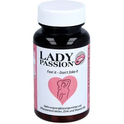 Lady Passion Libido mit Ashwagandha Maca Ginseng