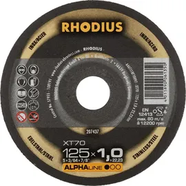 RHODIUS Trennscheibe 125 mm 5 Stück