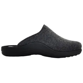 FLY FLOT Pantoffeln Schwarz/Grau 44