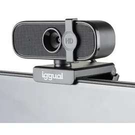 IGGUAL IGG317167, Webcam Schwarz