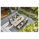 Siena Garden Garten-Essgruppe »Corido«, (4 tlg.), grau