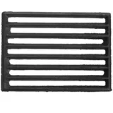 SEWACC Kaminrost aus Eisen Rechteckiger Grillrost Hitzebeständiger Ofenrost 235X175cm Grillzubehör für Holzöfen und Outdoor Grills