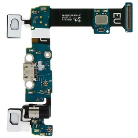 Avizar Ladebuchse Ersatzteil Galaxy S6Edge Plus (Galaxy S6 Edge+), Mobilgerät Ersatzteile, Schwarz