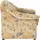 DOMO collection Sessel Pegnitz Polyester 105 x 82 x 82 cm Beige