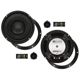 MB Quart Kompo-Kit 20 cm QM-200 VW 2 Wege System Auto Hifi Lautsprecher Paar