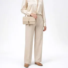 Valentino Divina Clutch Kunstleder Beige