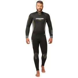 Cressi Fast 5 Mm Neoprenanzug - Black / Grey / Yellow - L