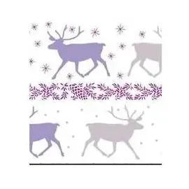 Ursus Transparentpapier 115 g/qm A4 25 Blatt Classic Christmas flieder/brombeer