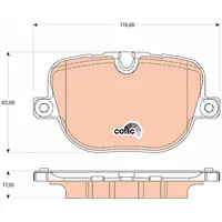TRW GDB1824, Hinten