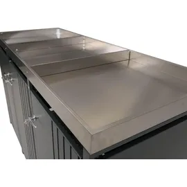 MCW Mülltonnenverkleidung O67 125 x 84 cm anthrazit