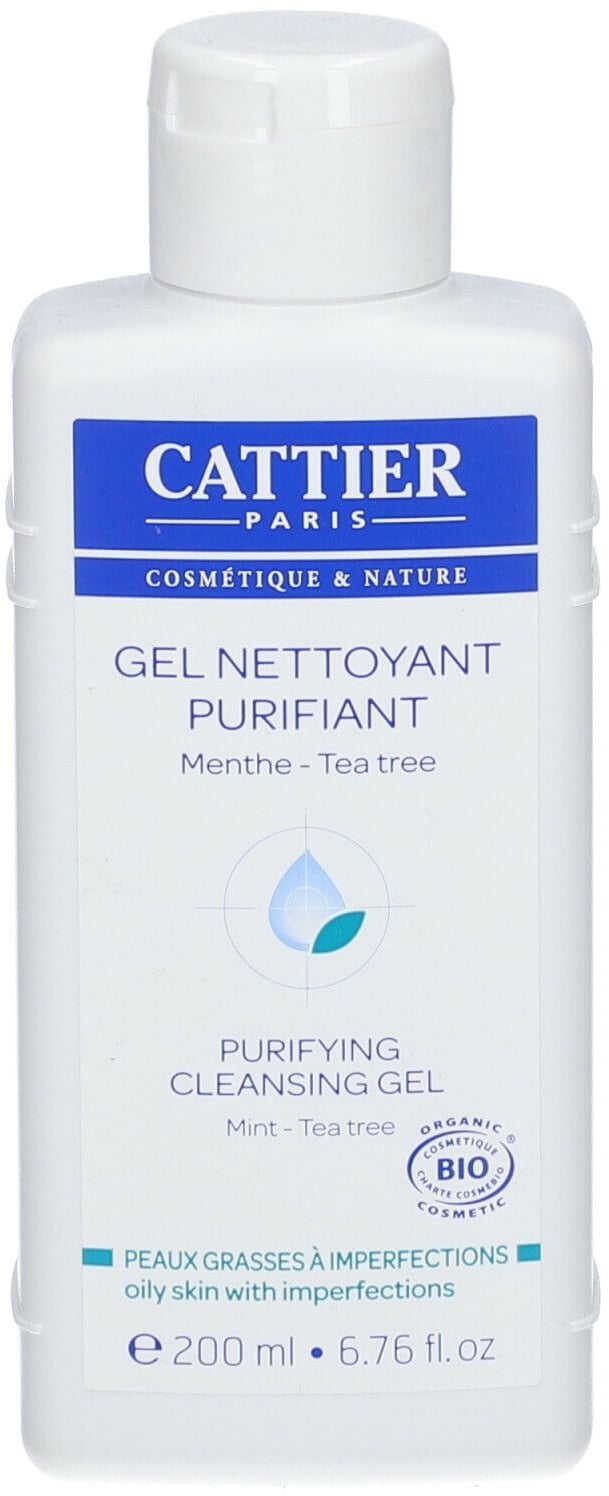 Cattier Purifying Reinigungsgel für fettige Haut mit Unreinheiten