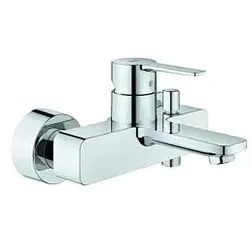 Grohe Lineare Wannenarmatur 33849001 chrom, Wandmontage