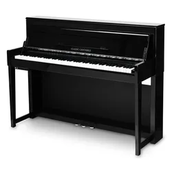 Classic Cantabile UP-1 SH Upright E-Piano Schwarz hochglanz