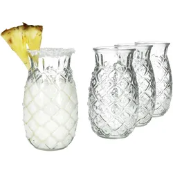 4er Set PINA ANANAS Gläser - 992427
