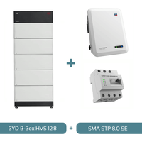 BYD B-Box HVS 12.8 + SMA STP Smart Energy SMA STP 8.0 Smart Energy