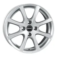 Borbet LV4 5,5 x 15 4 x 100 ET40 MB64 Kristallsilber