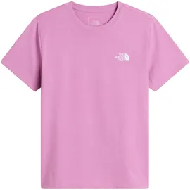 The North Face "TEEN EVOLUTION SIMPLE DOME S/S TEE", Jungen, Gr. L, hushed lavender, Obermaterial: 60% Baumwolle, 40% Polyester, normal, Rundhals, Shirts T-Shirt