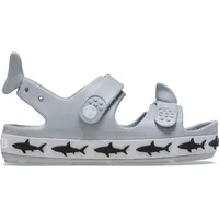 Crocs Unisex Kinder Crocband Cruiser Shark Sandalt Sandale, Shark Light Grey, 25/26 EU