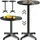CASARIA Bistrotisch Ø 60 x 70-115 cm Schwarz