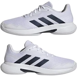 adidas CourtJam Control Tennisschuh Cloud White / Team Navy / Cloud White 42