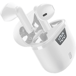 CELLULAR LINE SEEK PRO, In-ear Kopfhörer Bluetooth Weiß