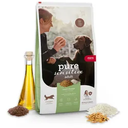 mera Pure Sensitive Insect Protein Trockenfutter für Hunde | Besonders für sensible Hunde geeignet | Hundefutter | Hoch verdauliche Rezeptur 12.5 kg