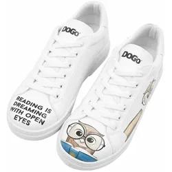 Sneaker DOGO "Ace Sneakers Damen Sneaker Damen Sneaker / Female", Damen, Gr. 38, Normalschaft, bunt, Lederimitat, Schuhe, Vegan