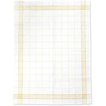 Ross Ross, 3er Reinleinen-Geschirrtücher Karofond (60 x 80 cm)