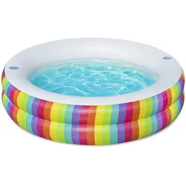 BESTWAY Family Pool Rainbow Dreams Baby-Pool Ø 206 x 51 cm (54443)