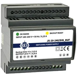Netzteil 20W mit USV Funktion für DIN-Schiene