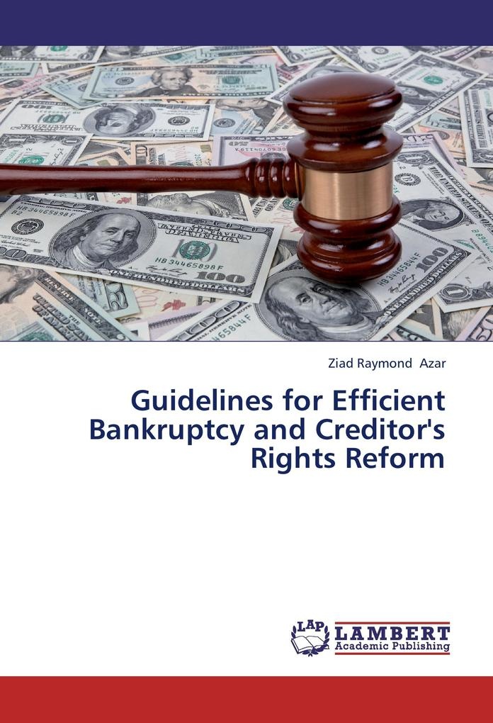 Guidelines for Efficient Bankruptcy and Creditor's Rights Reform: Buch von Ziad Raymond Azar