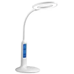 Aigostar LED-Tischleuchte Light07 Weiß 7W 6500-2700K (Touch & Dimmen mit Kalenderfunktion)