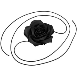 Chris Rubin Rosalia Choker Halskette Schwarz 