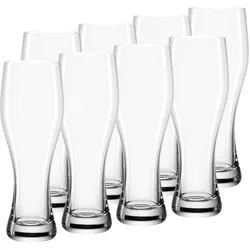Leonardo Taverna Weizenbiergläser 8er Set transparent 