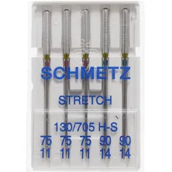 Schmetz Stretch-Nadeln 5er Packung Stärke 75-90