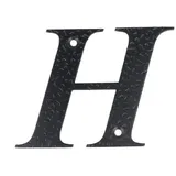 MS Beschläge Hausnummern 0-9 Buchstaben a-h Hausziffern Zimmertürnummern Landhausstil h