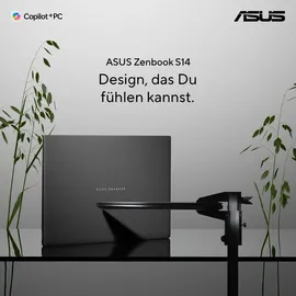 Asus Zenbook S14 OLED Intel Core Ultra 9 386H 32 GB RAM 1 TB Win11 Home Antrim Gray