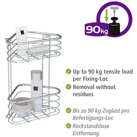 Wenko Trestina Duschregal Edelstahl
