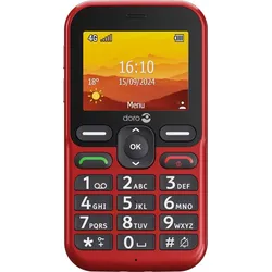 Leva L10 4G Smartphone 6,1 cm (2.4 Zoll 2 MP Single SIM (Rot)