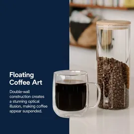 De'Longhi Doppelwandige Thermogläser 0,5 l 2er Set