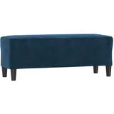 vidaXL Sitzbank 100 x 35 x 41 cm Blau