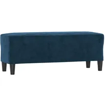 vidaXL Sitzbank 100 x 35 x 41 cm Blau
