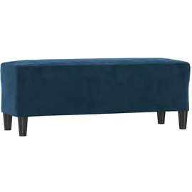 vidaXL Sitzbank 100 x 35 x 41 cm Blau