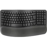 Logitech Wave Keys for Business - Tastaturen - Deutsch - Grau