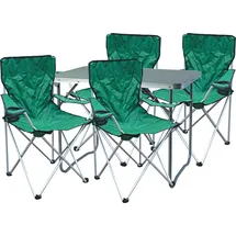 Mojawo Campingmöbel Set 5-teilig Grün