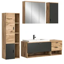 inn.furn Oderzo 5-tlg. Eiche Grau