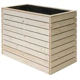 Westmann Hochbeet Asket L 130 x 70 x 90 cm Braun