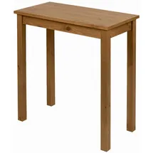 hagge home Schreibtisch 75 x 38 x 75 cm braun